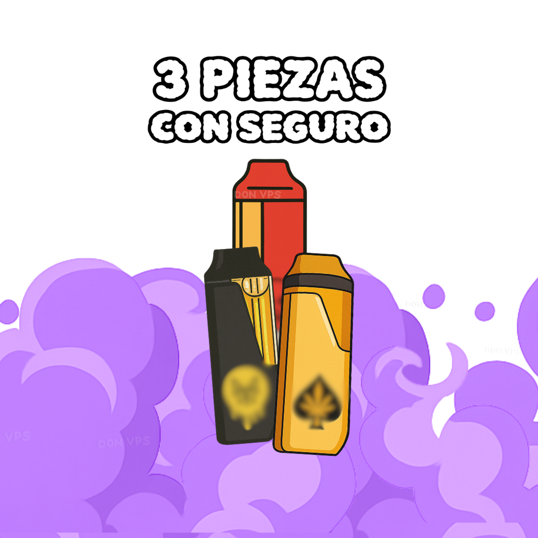 Paquete 3 Plumas Con Seguro