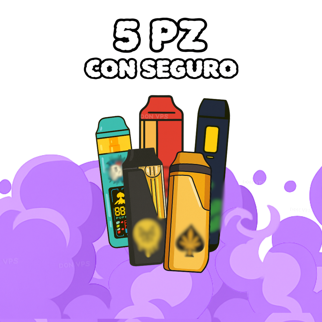 Paquete 5 Plumas Con Seguro