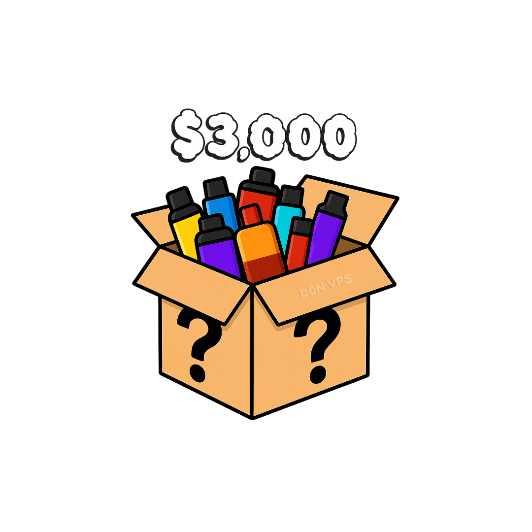 Mystery Box $3,000 - Vapes